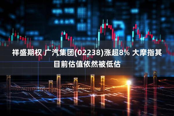 祥盛期权 广汽集团(02238)涨超8% 大摩指其目前估值依然被低估